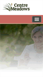 Mobile Screenshot of centremeadows.com
